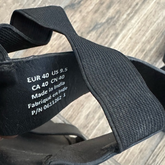 & OTHER STORIES Slingback Leather Sandals size 9.5 - Picture 6 of 6